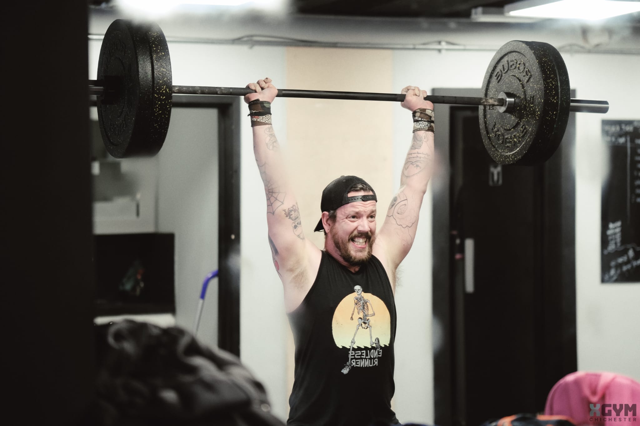 Coaching a lift at XGym Chichester